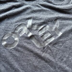 Oakley Charcoal Tee with Embossed Logo
